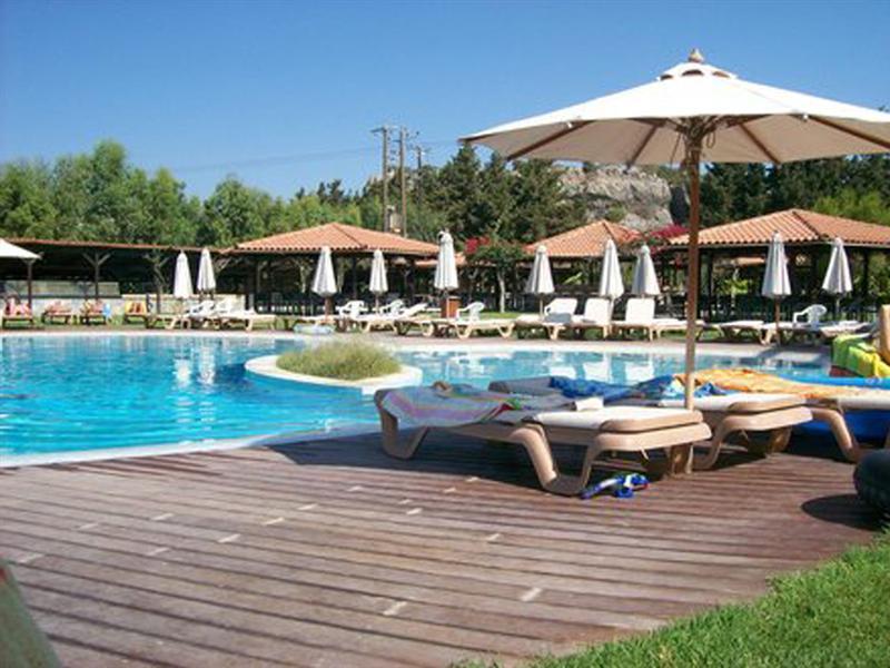 Alfa Hotel Kolymbia Exterior foto