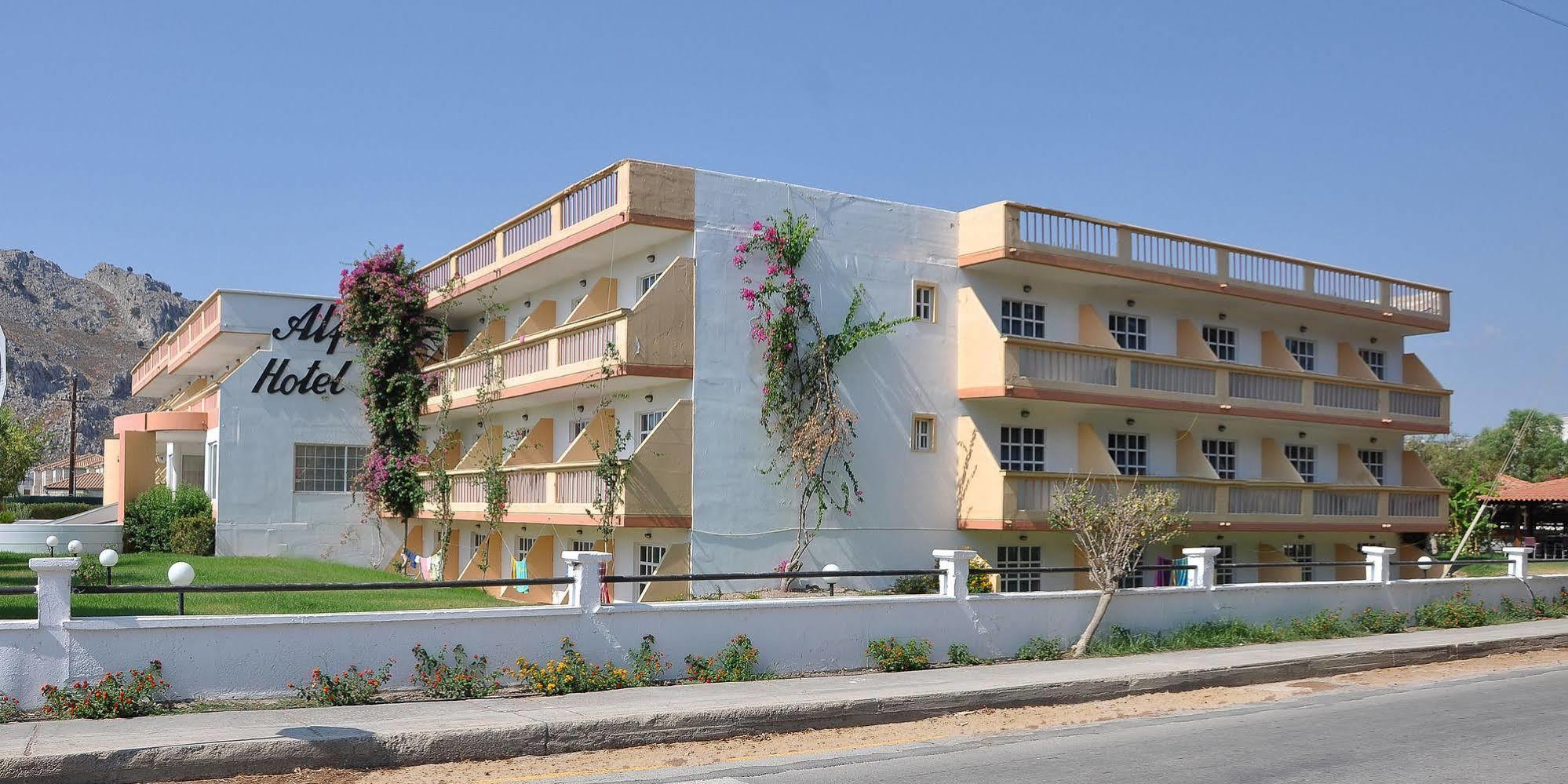 Alfa Hotel Kolymbia Exterior foto